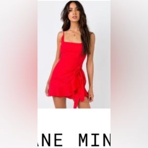 Princess Polly LOVE LANE MINI DRESS RED
Size: 2